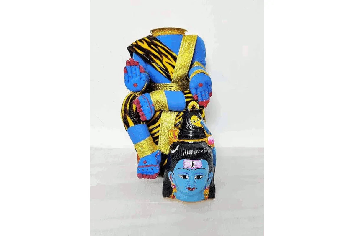 Lord Shiva Face with Stand - Puja Celebrations