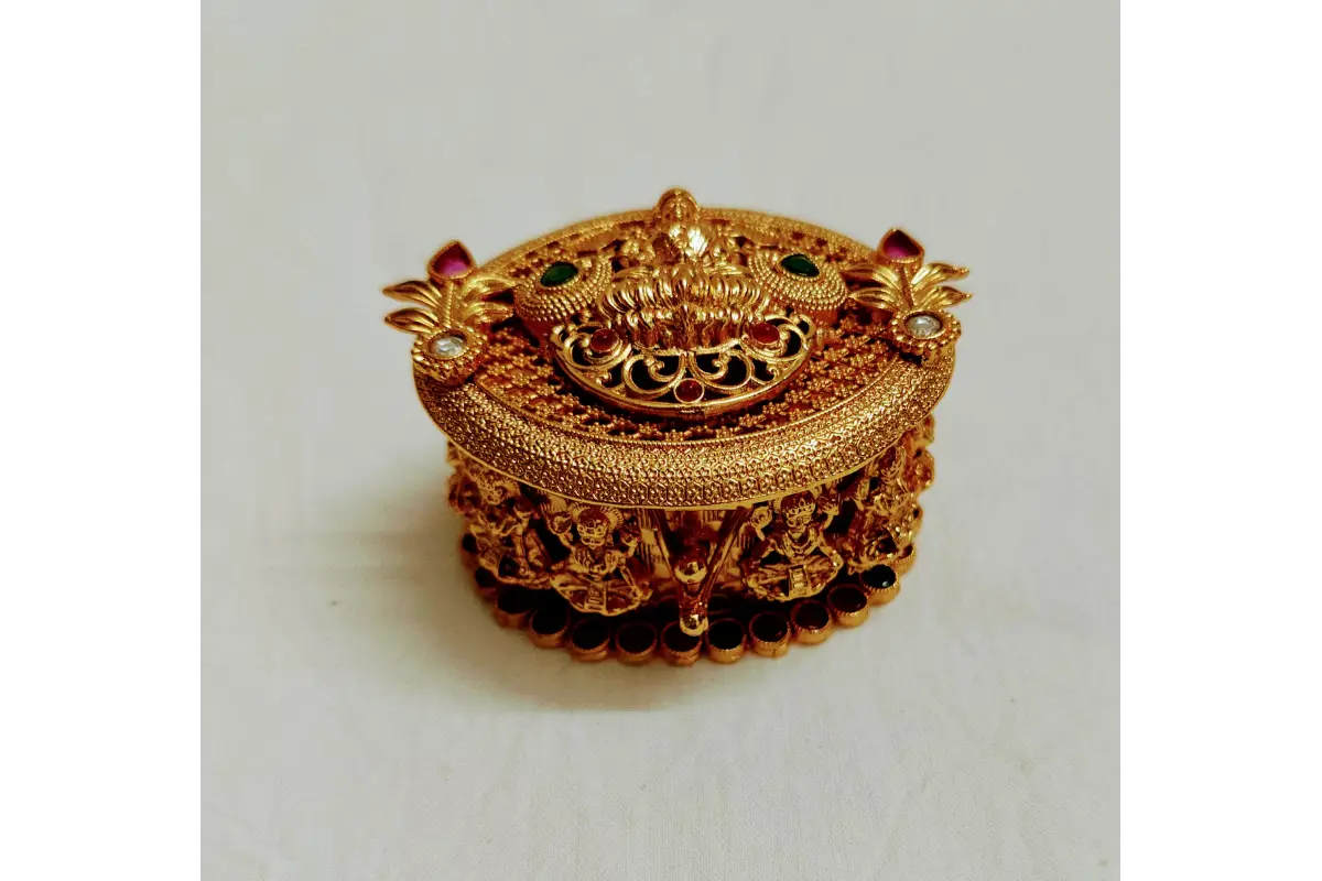 Traditional Ashtalakshmi Kumkum Box