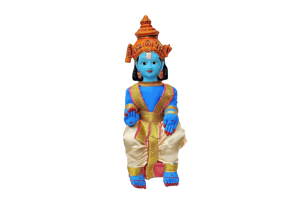 Vishnu Perumal Narayana Doll Set - Puja Celebrations