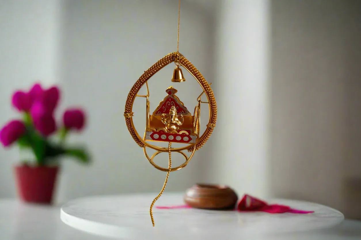 Mini Ganesha Jhula Cradle - Puja Celebrations