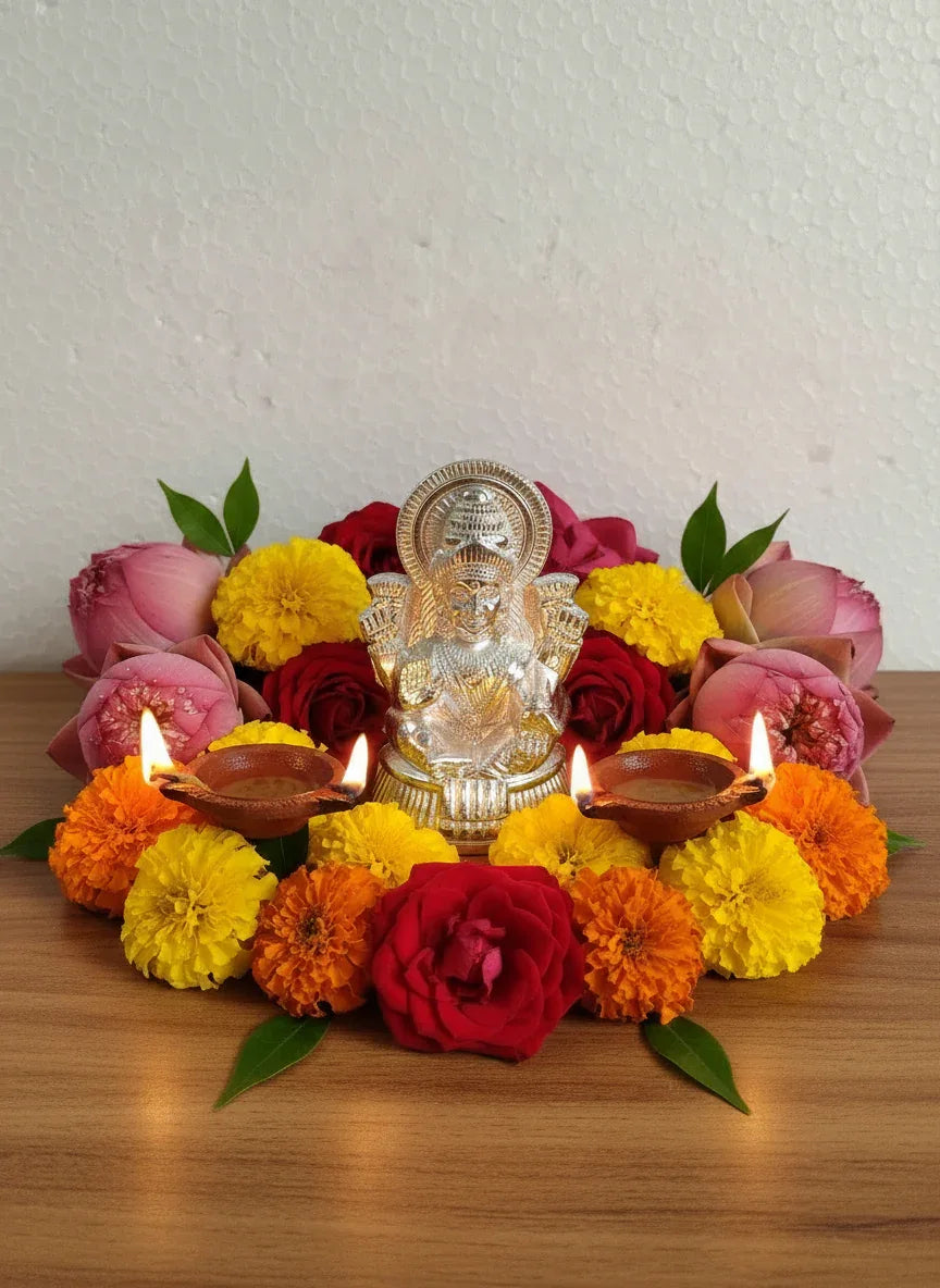 Goddess Lakshmi Idol - Puja Celebrations