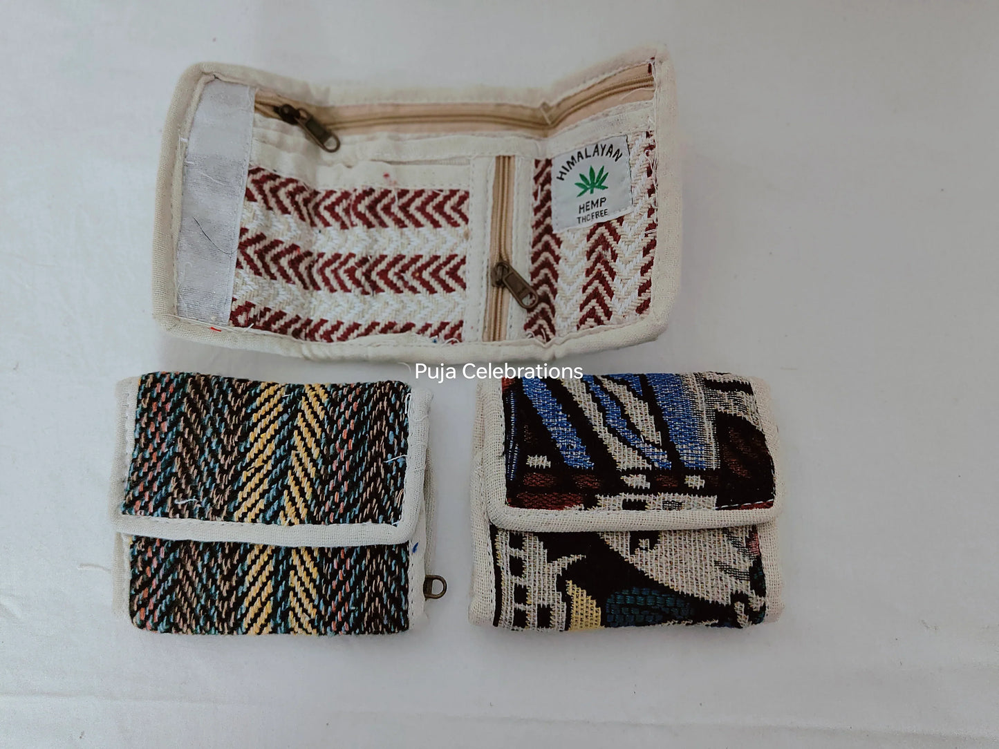 Hemp Wallet Purse - Puja Celebrations