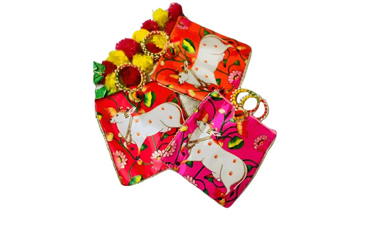 Digital Print Handbag - Puja Celebrations