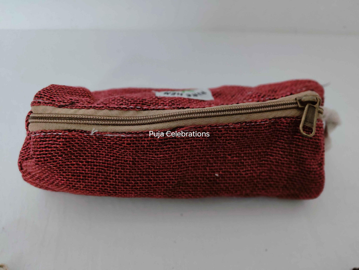 Hemp Pencil Pouch - Puja Celebrations
