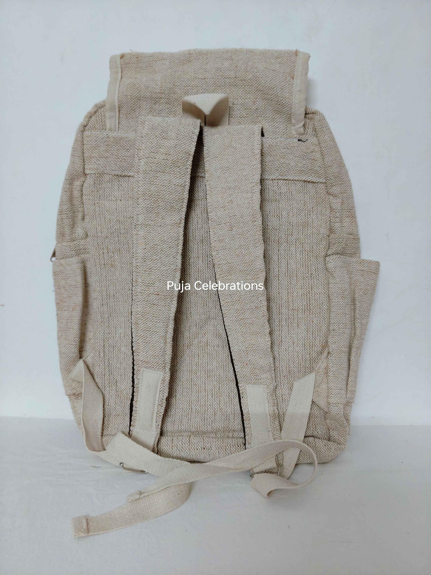 Hemp Laptop Backpack - Puja Celebrations