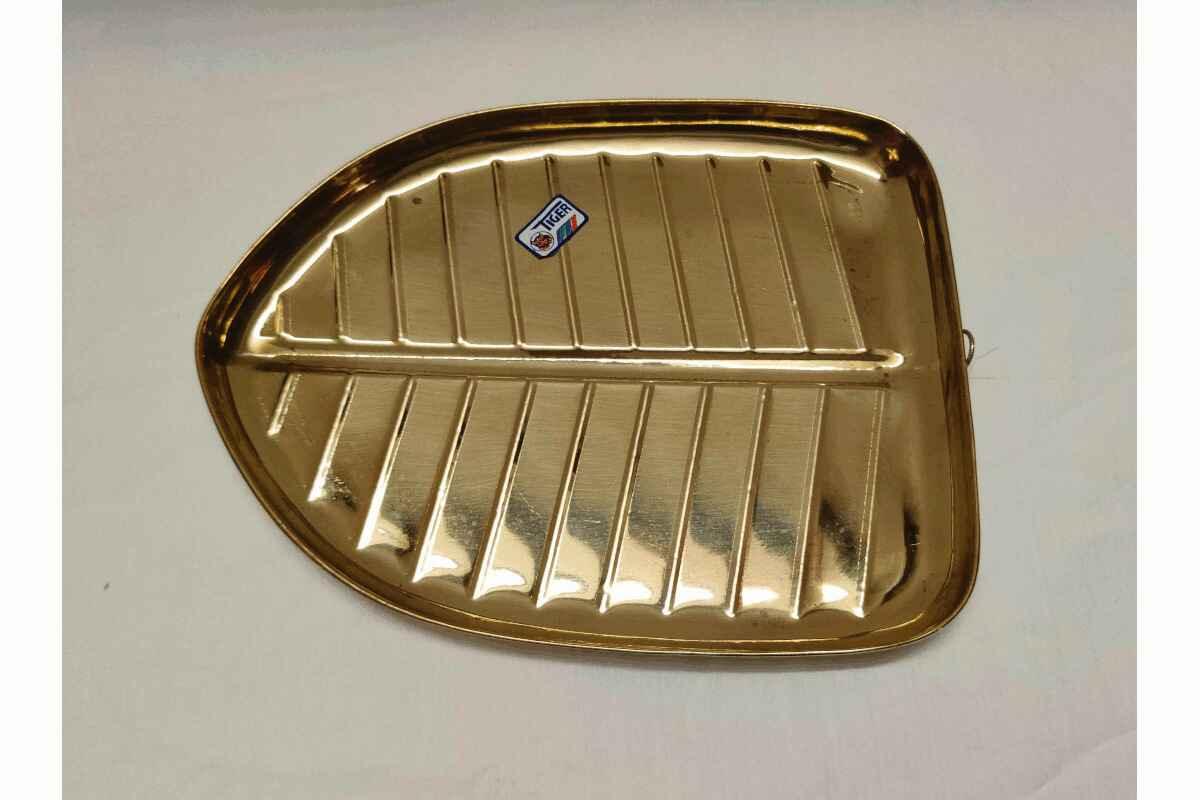 Brass Banana Leaf Plate - Puja Celebrations