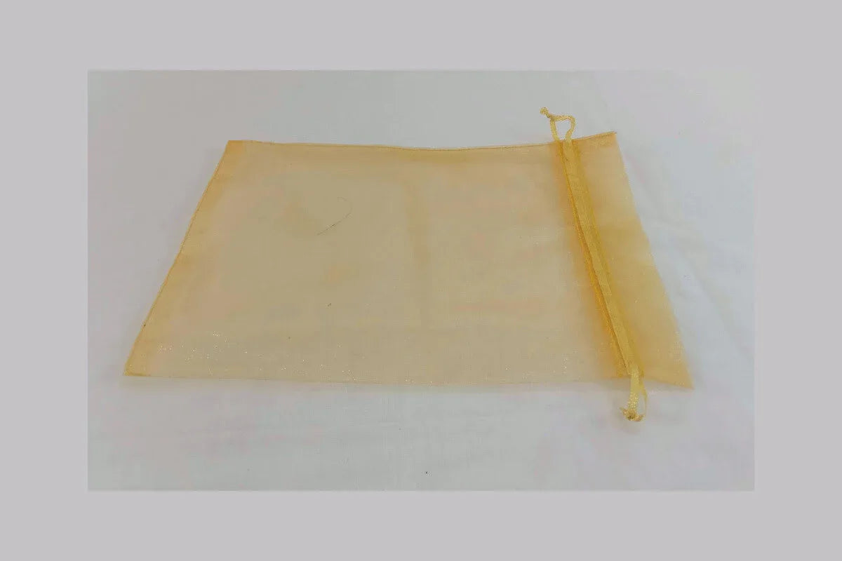 Plain Tissue Organza Potli Batwa - Puja Celebrations