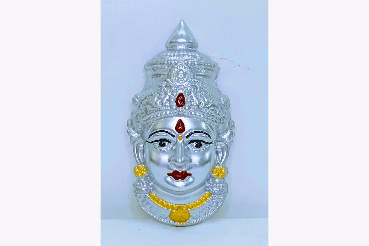 Gowri Devi Face German Silver