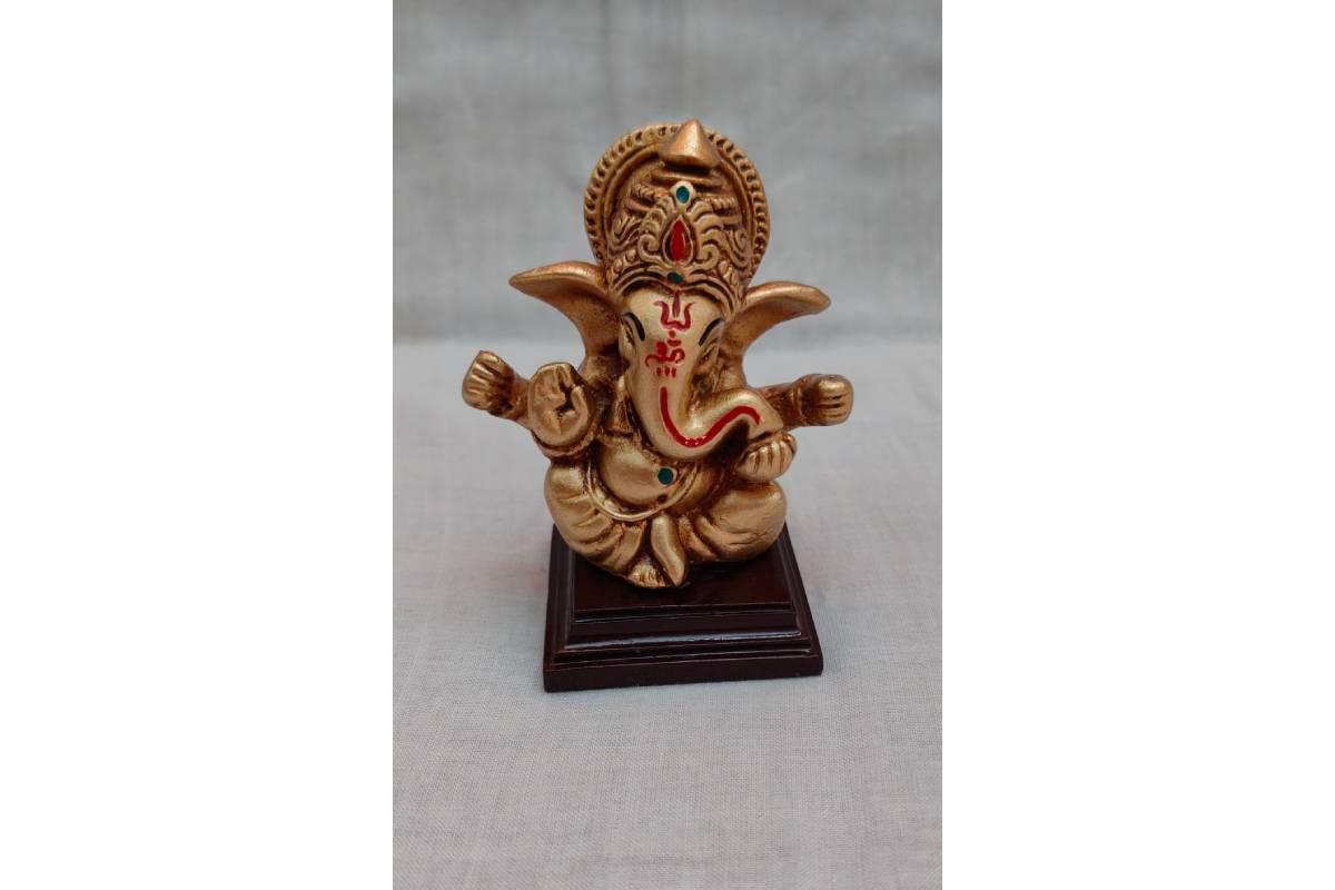 Mini Ganesha Statue - Puja Celebrations