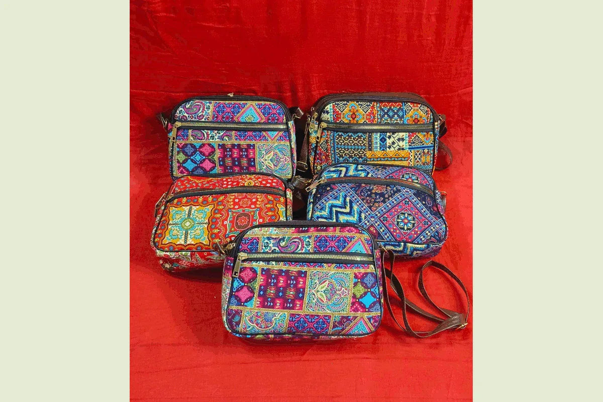 Fancy Designer Sling Bag - Puja Celebrations