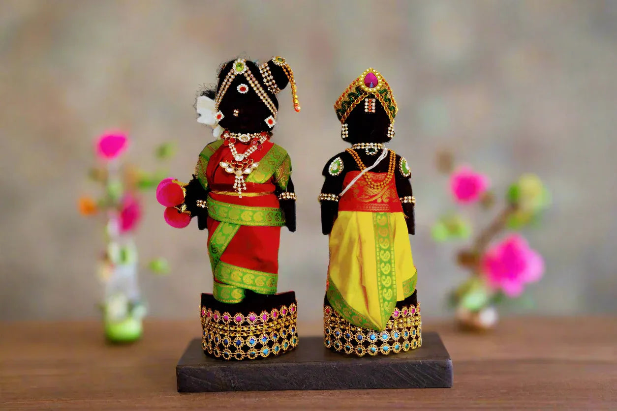 Iyengar Marapachi Doll Set - Puja Celebrations