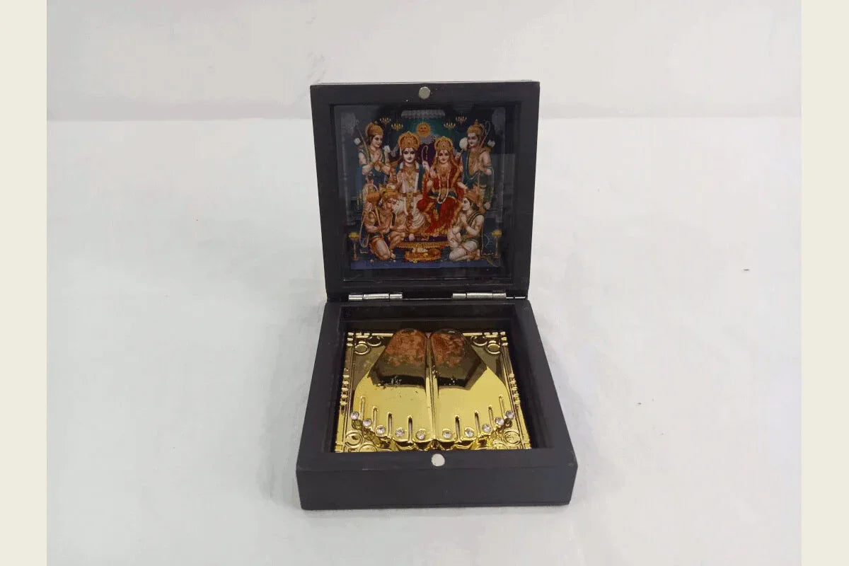 Lord Sri Ram Charan Paduka Box - Puja Celebrations