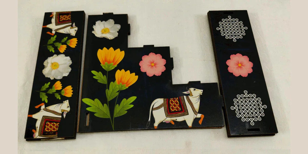 MDF Mini Golu Stand - Puja Celebrations