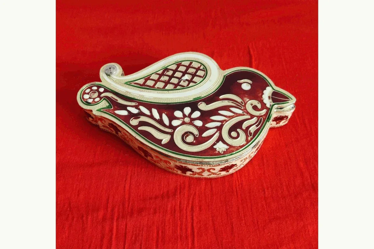 Meenakari Dry Fruit Box - Puja Celebrations