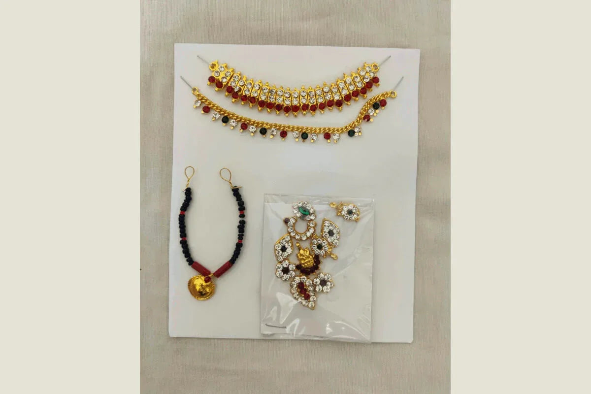 Devi Face Decoration Set - Puja Celebrations