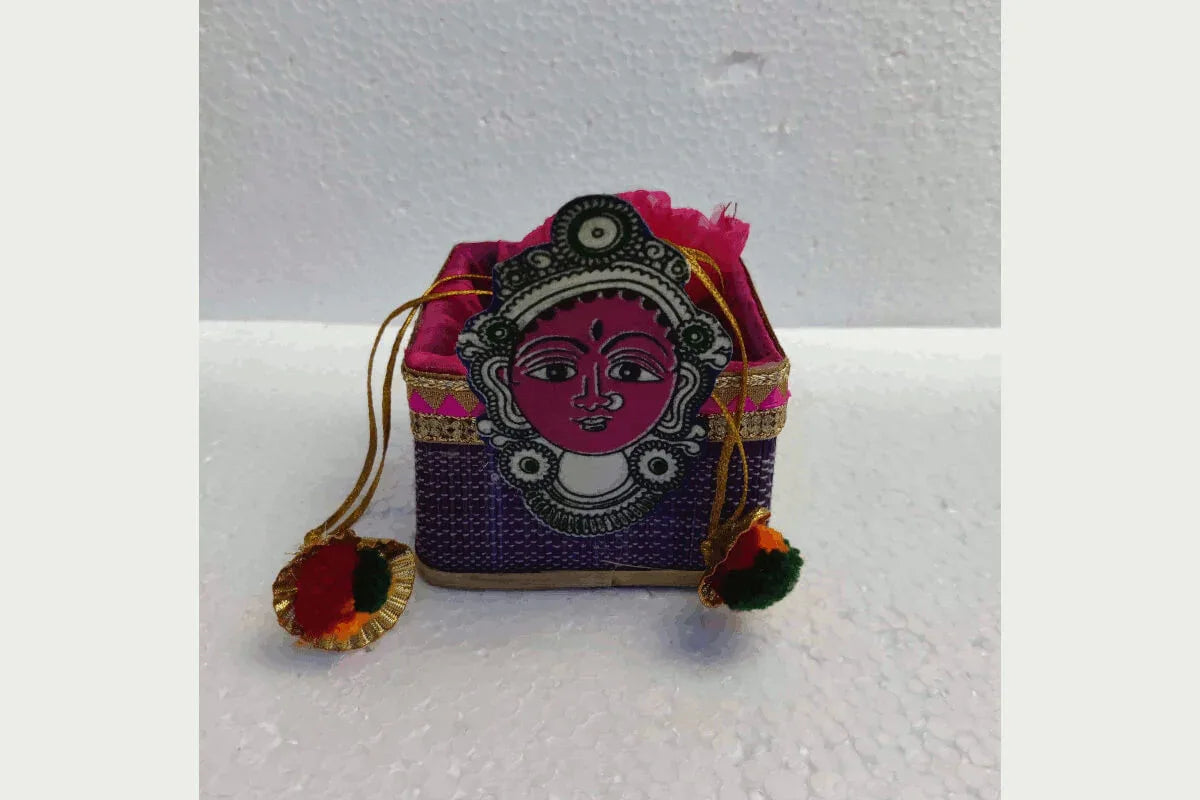 Bamboo Square Base Potli - Puja Celebrations