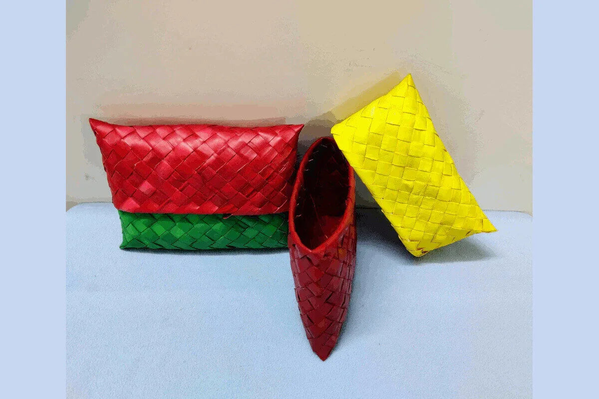 Palm Leaf Pouch - Puja Celebrations