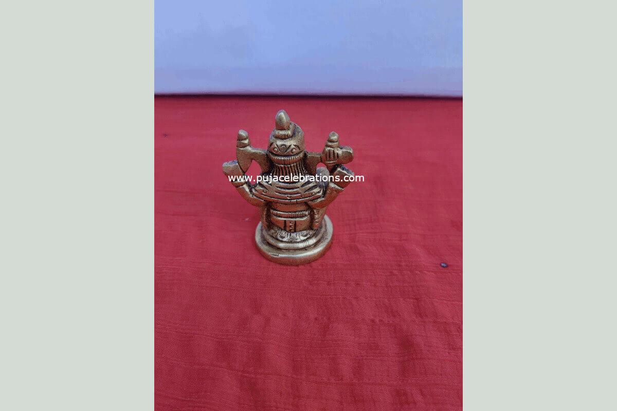 Brass Ganesha Statue - Puja Celebrations