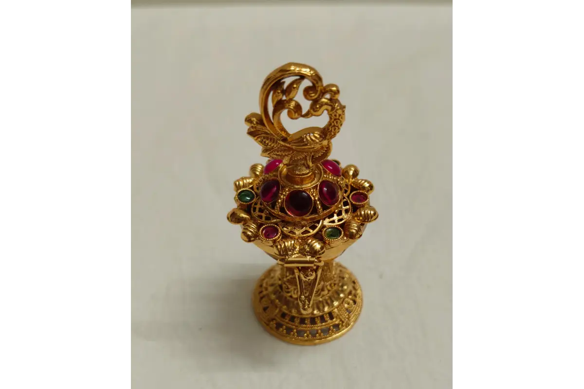 Traditional Antique Kumkum Box