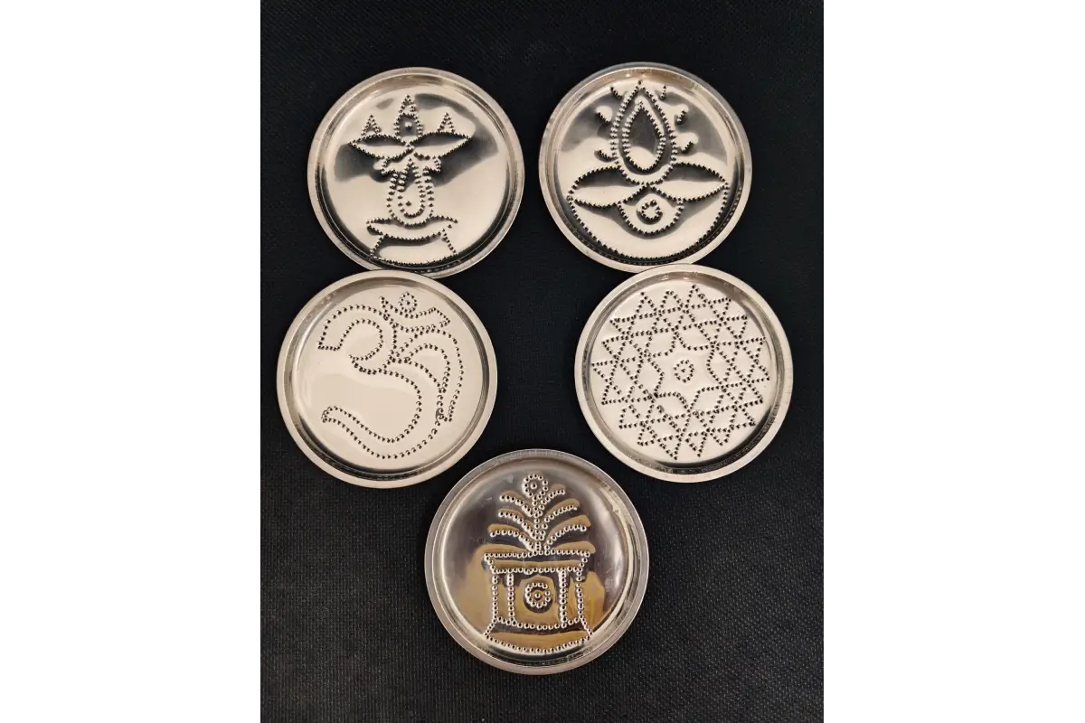 Kolam Rangoli Stencil Plate