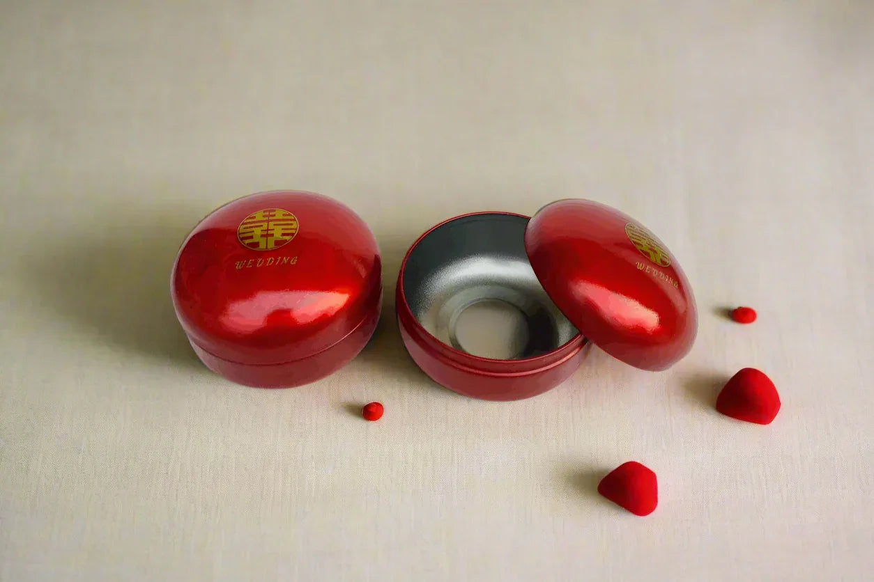 Wedding Gift Box Red - Puja Celebrations