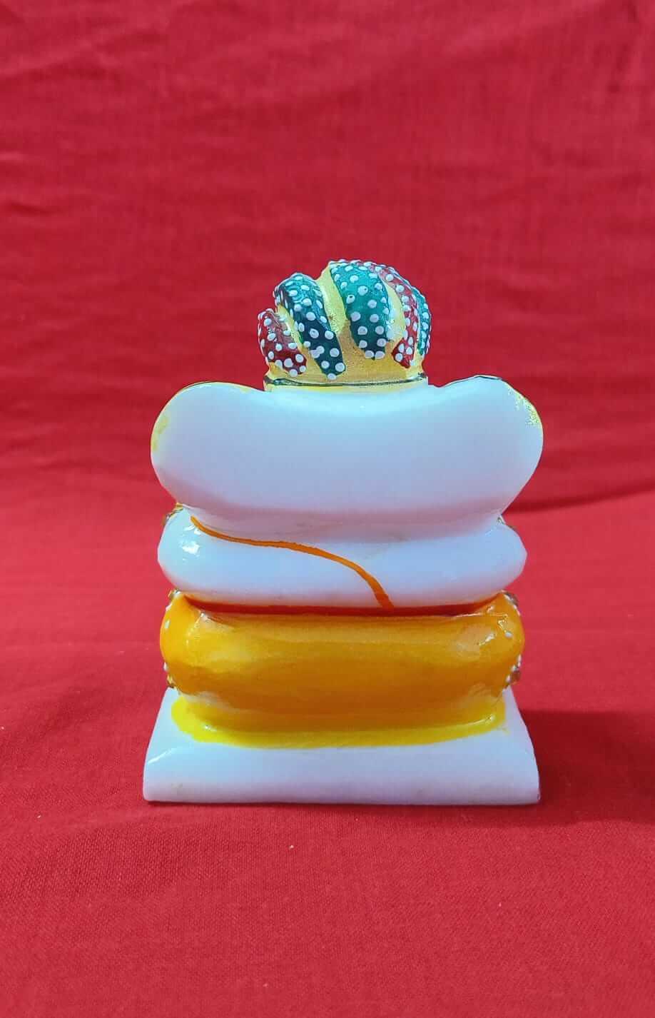 Marble Pagdi Ganesh - Puja Celebrations