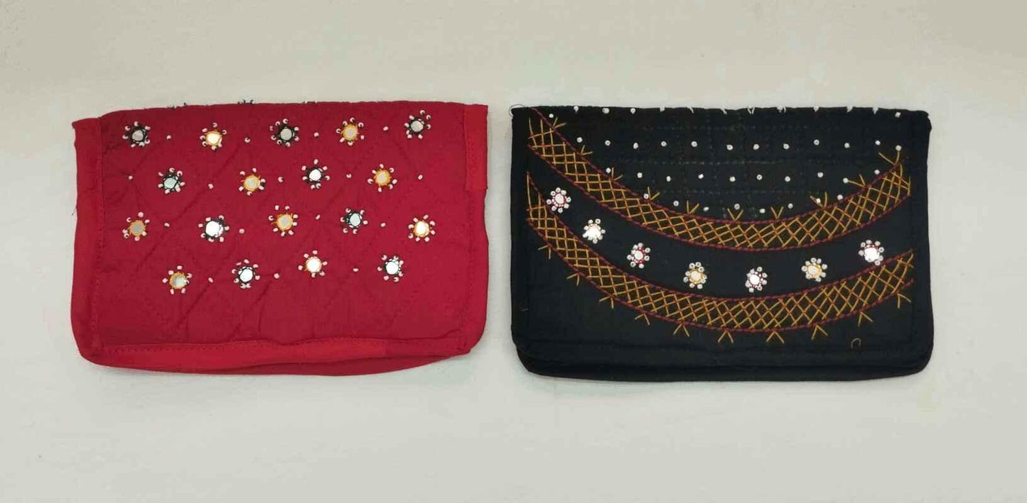 Mirror Cloth Purse - Puja Celebrations