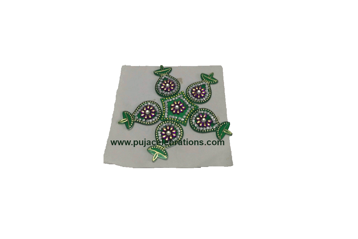 Acrylic Baby Kolam Rangoli