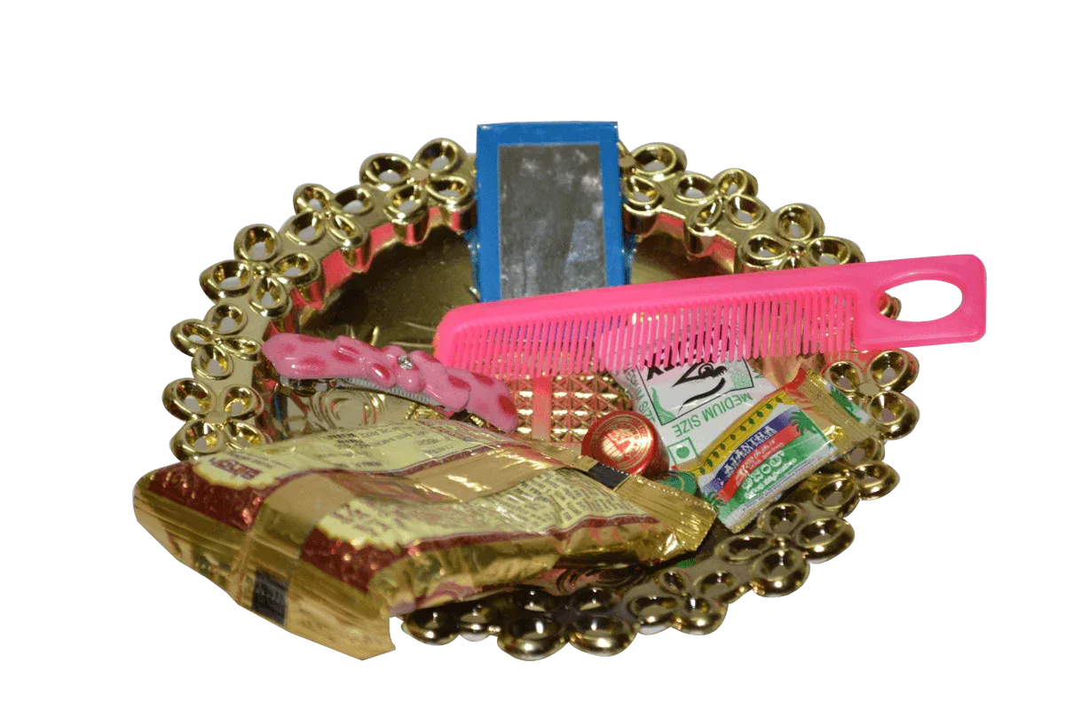 Round Plate Combo - Puja Celebrations