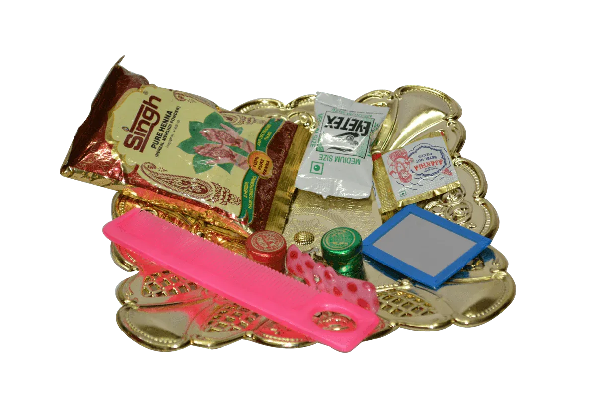 Square Plate Combo - Puja Celebrations