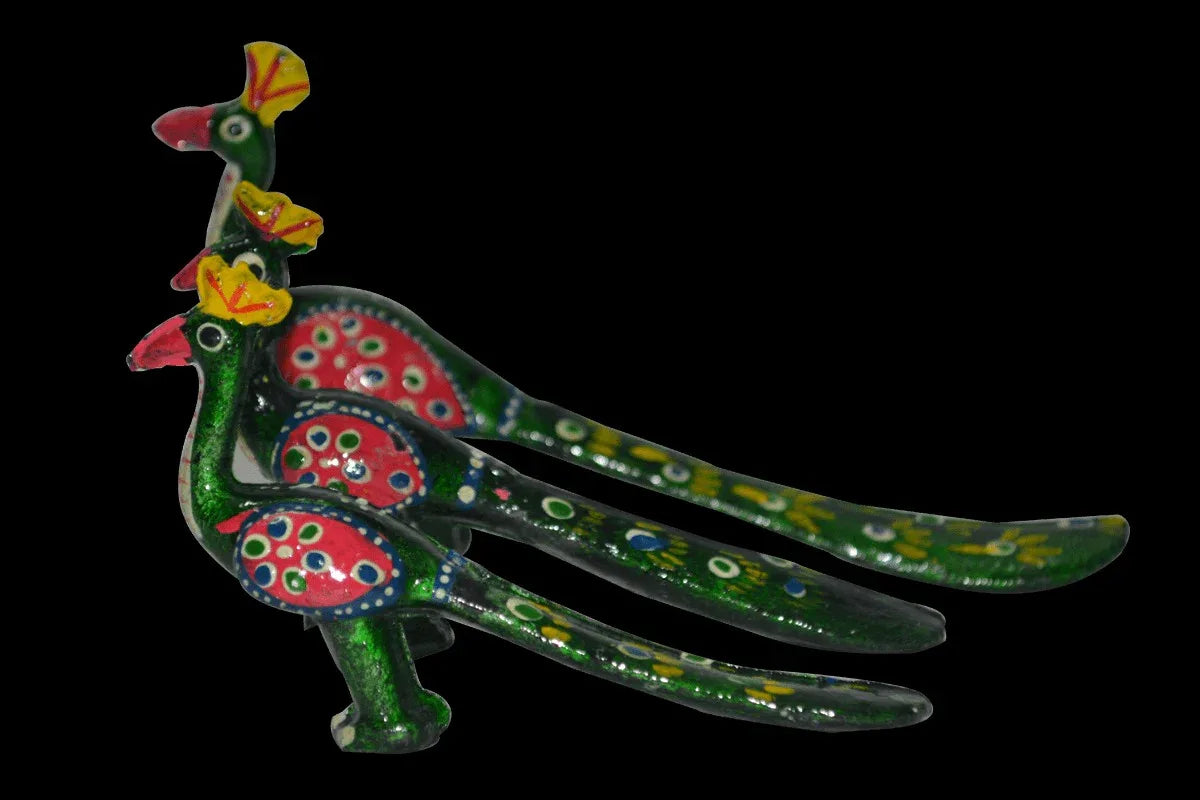 Peacock Set of 3 - Puja Celebrations