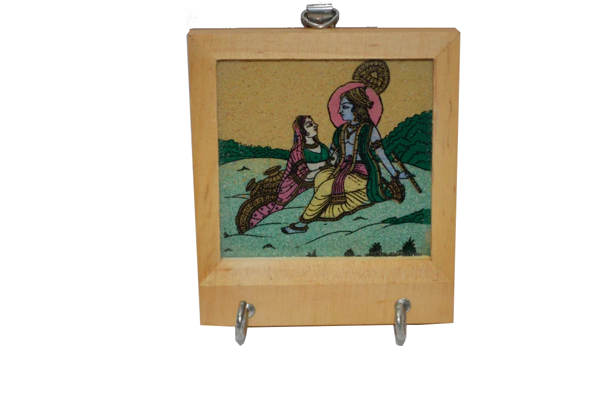 Wooden Gemstone Keyholder - Puja Celebrations