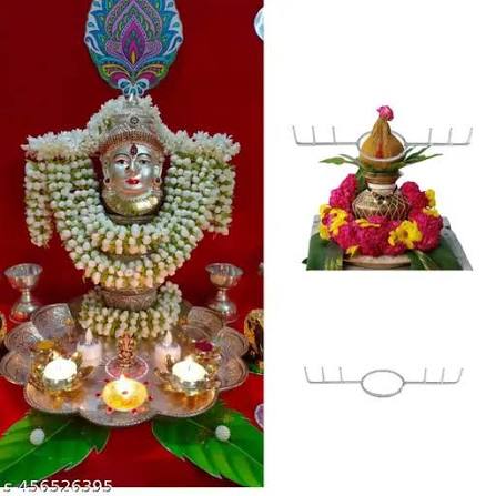 Temple decoration flower holder