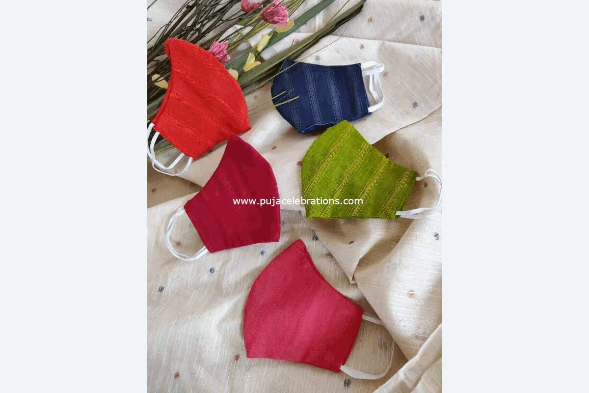 Self Design Face Masks - Puja Celebrations