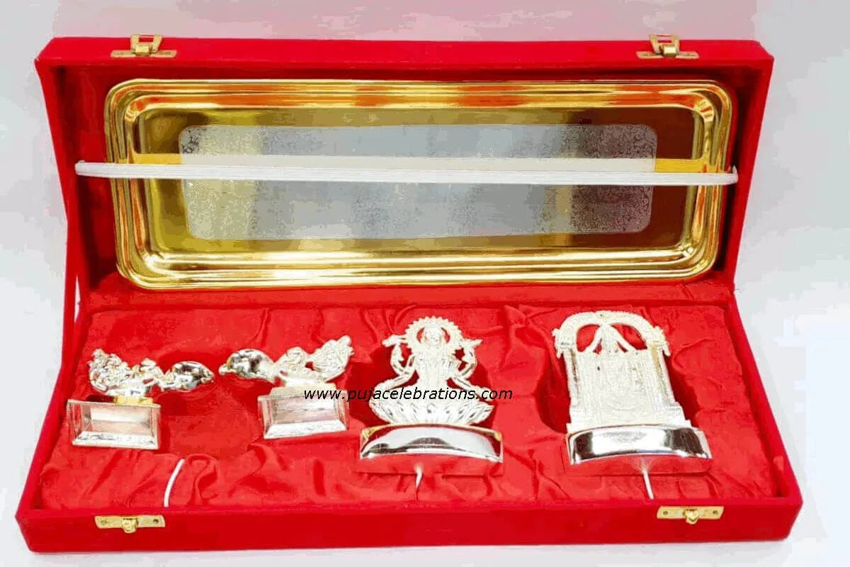 Annapakshi diya God Standee Gift Set - Puja Celebrations