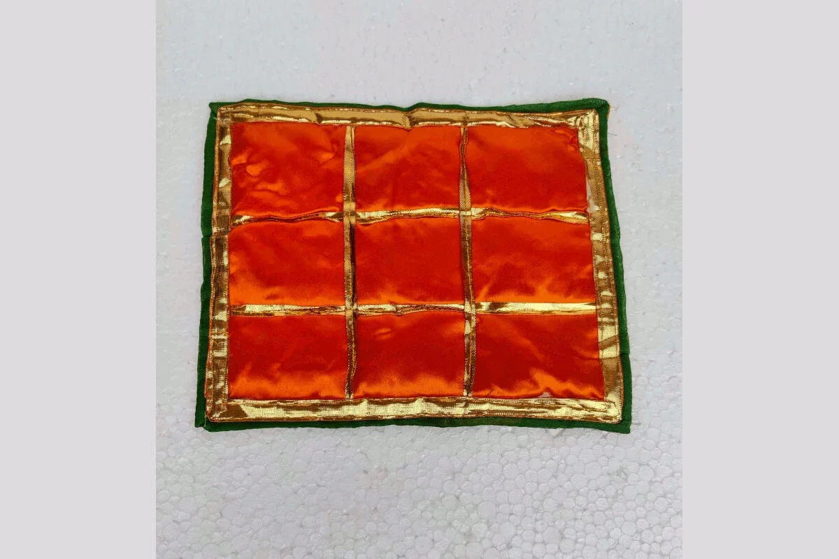 Pooja Satin Bed Asan - Puja Celebrations