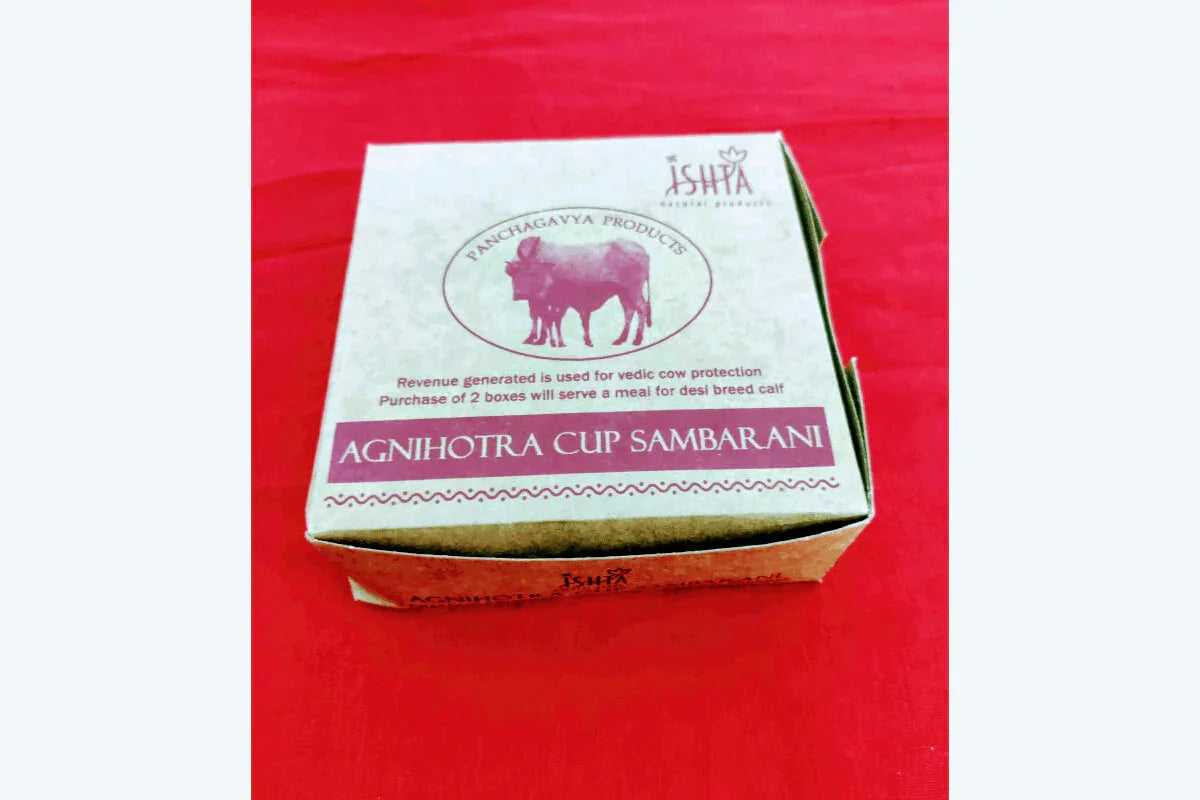 Agnihotra Cup Sambrani - Puja Celebrations