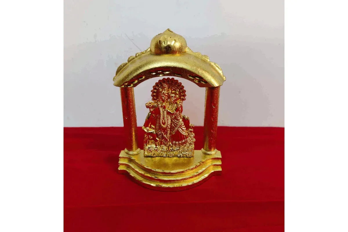 Radha Krishna Darbar Gold - Puja Celebrations