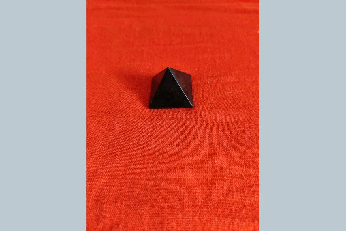 Black Pyramid Stone - Puja Celebrations