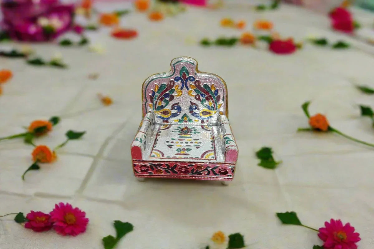 Meenakari Simhasan - Puja Celebrations