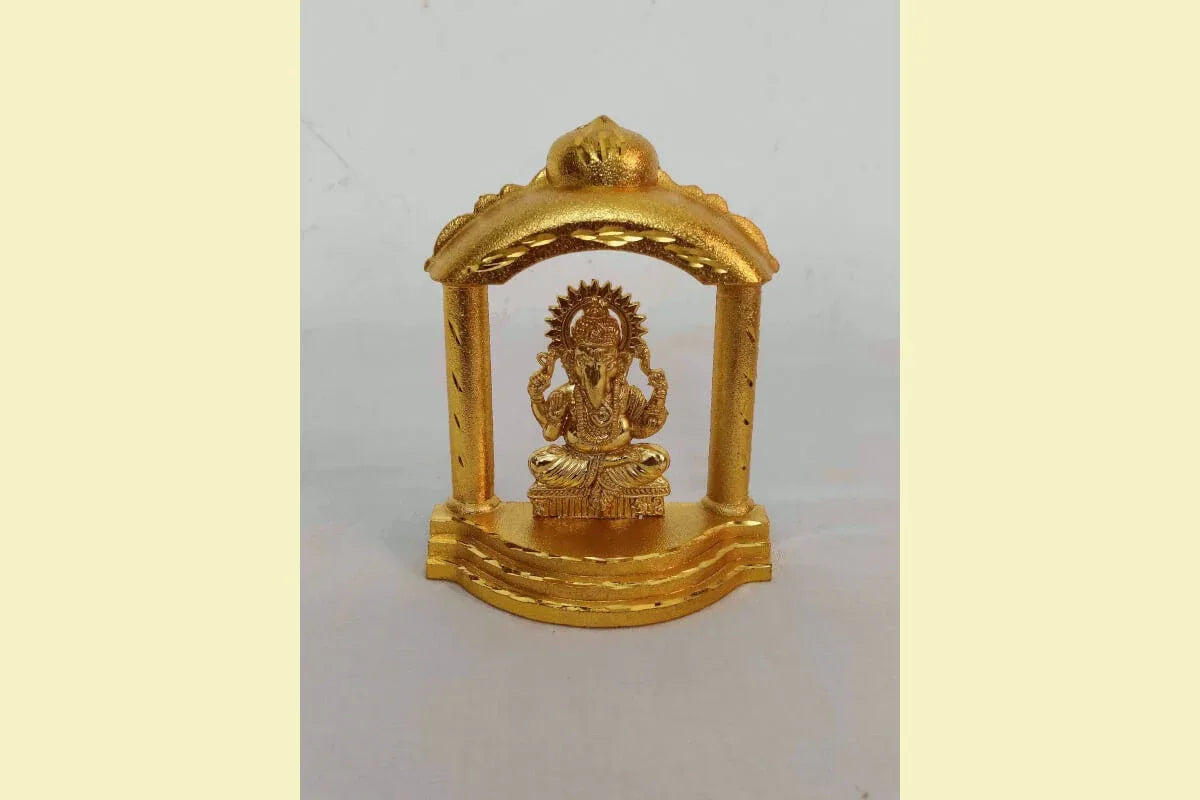 Lord Ganesha Darbar Gold - Puja Celebrations
