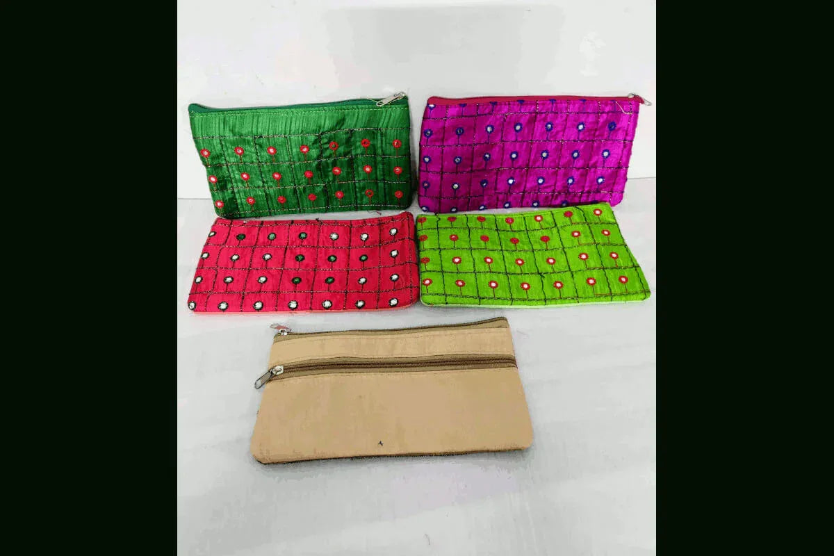 Mirror Work Purse - Puja Celebrations