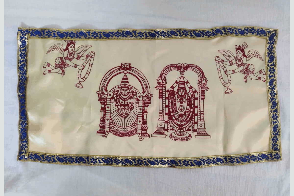 Perumal Thayar Mini Backdrop, Return gifts online Chennai