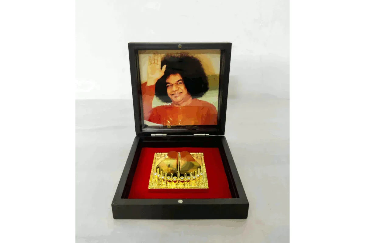 Puttaparthi Saibaba Charan Paduka Box - Puja Celebrations