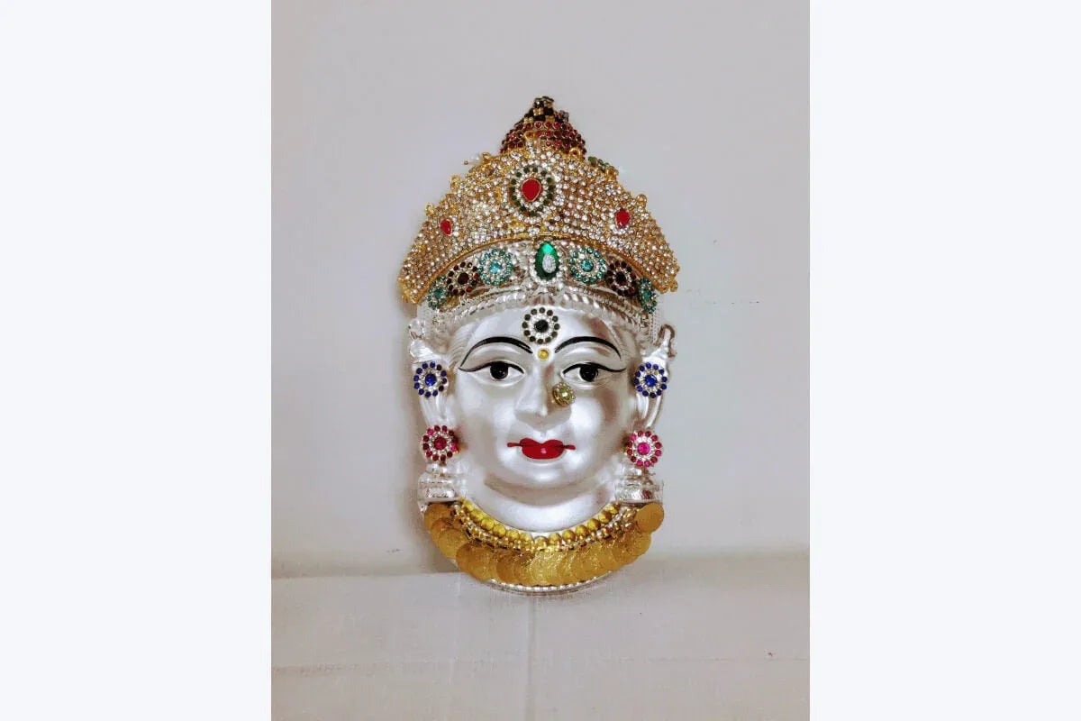 Gowri Devi Face Decorated - Puja Celebrations