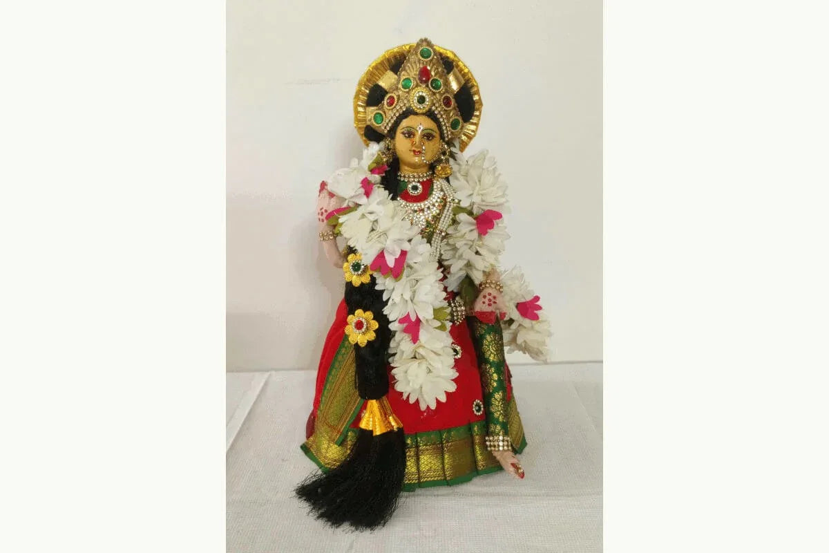 Varamahalaksmi Doll Set with Tray - Puja Celebrations