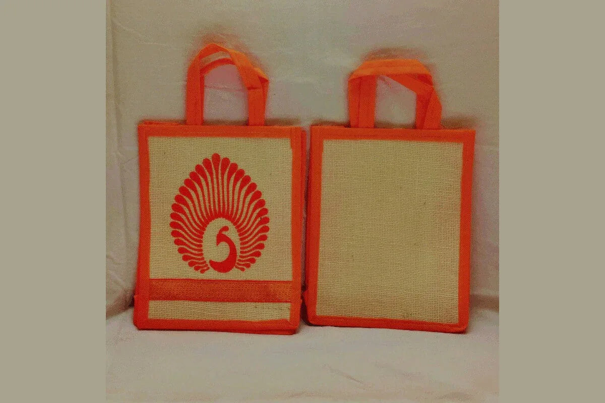 Jute Non-Woven Bag - Puja Celebrations