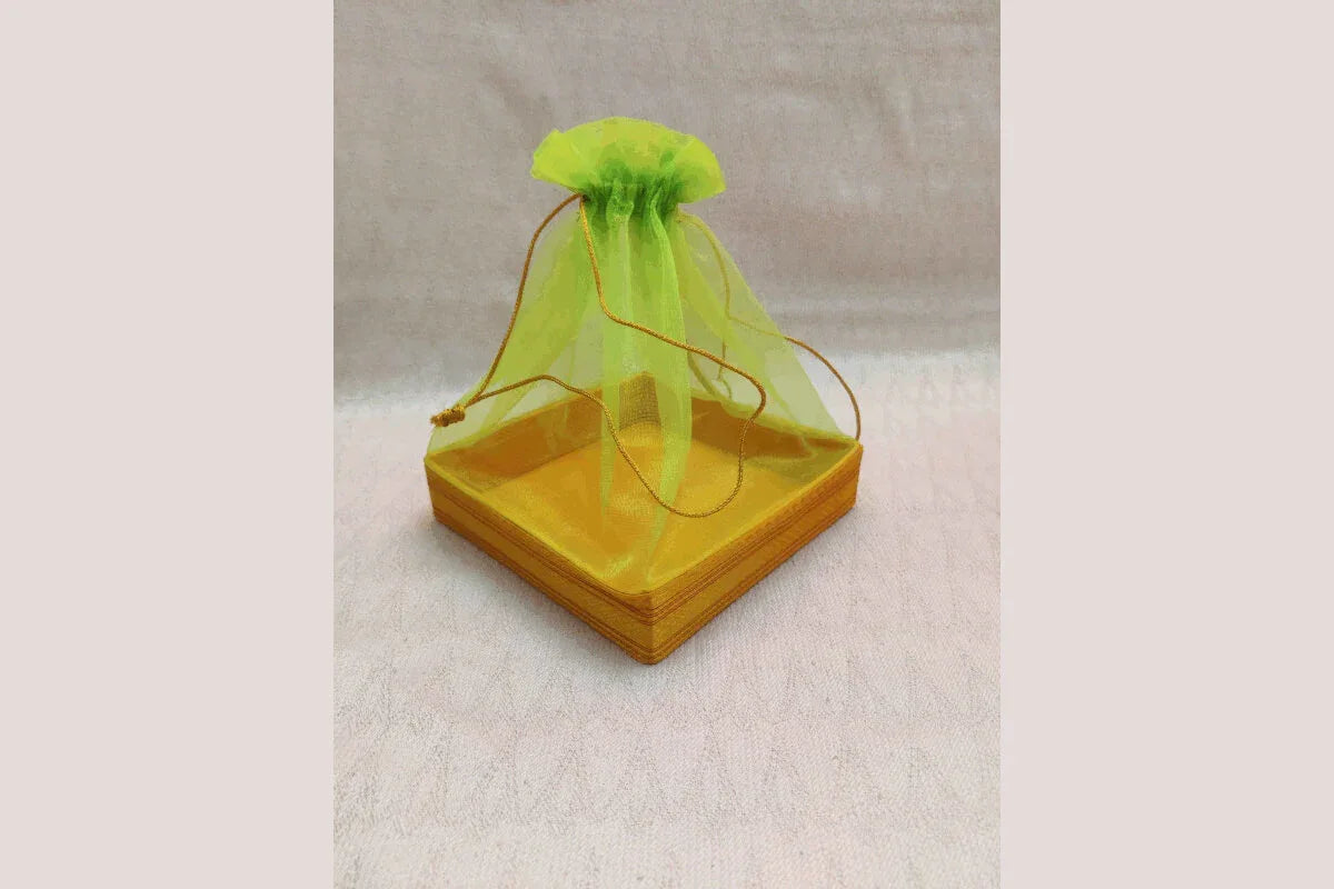 Dry Fruit Potli Tray - Puja Celebrations