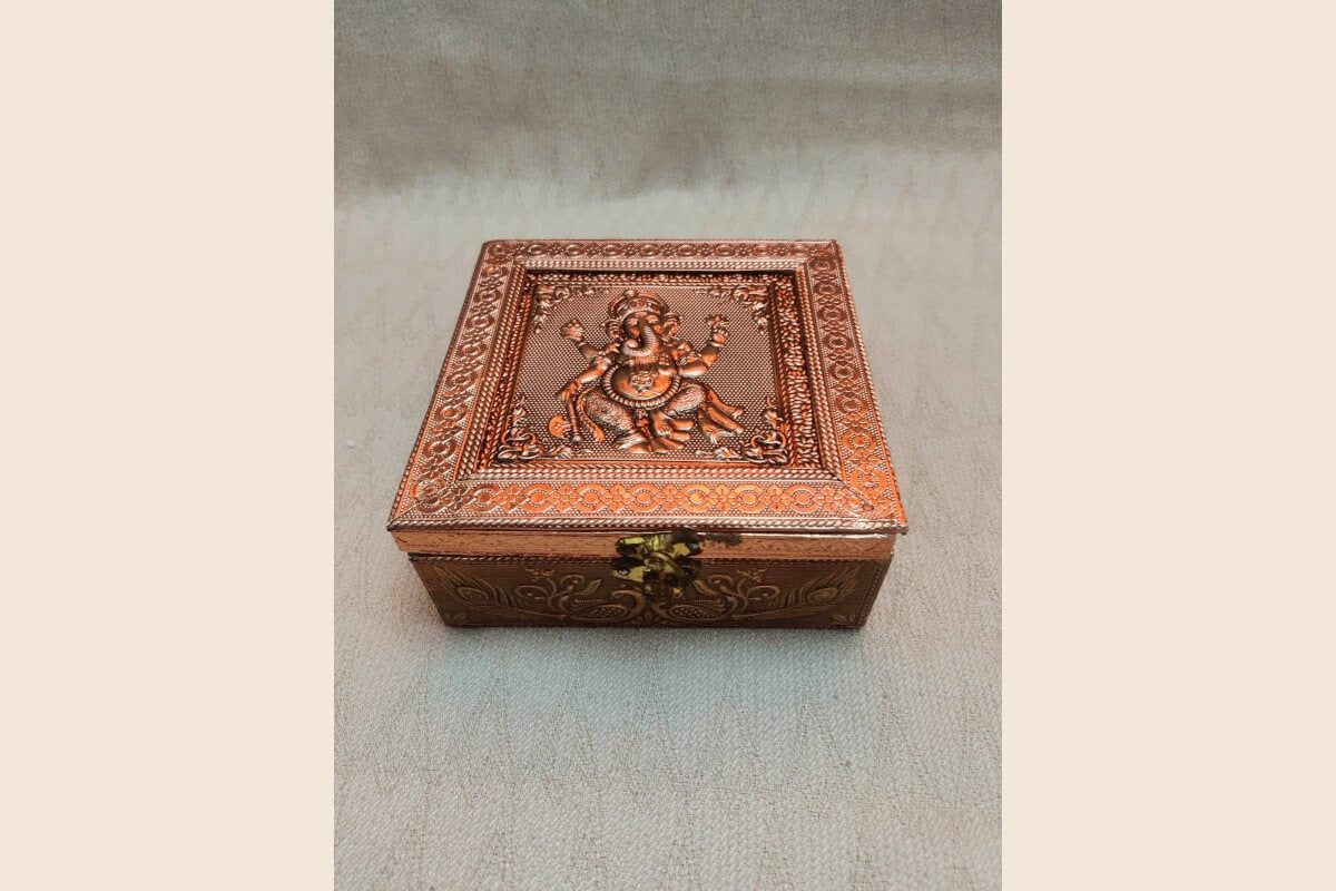 Ganesha Design Jewel Box