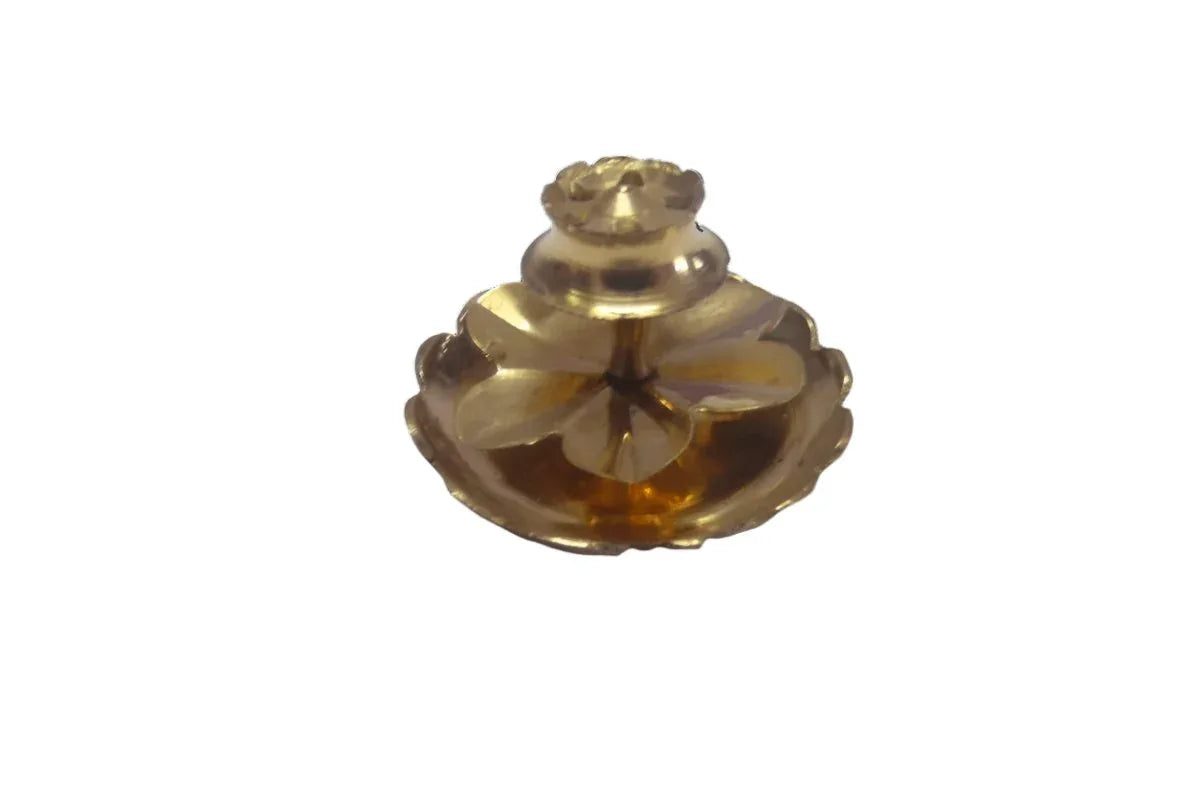 Flower Agarbathi Stand with Plate - Puja Celebrations